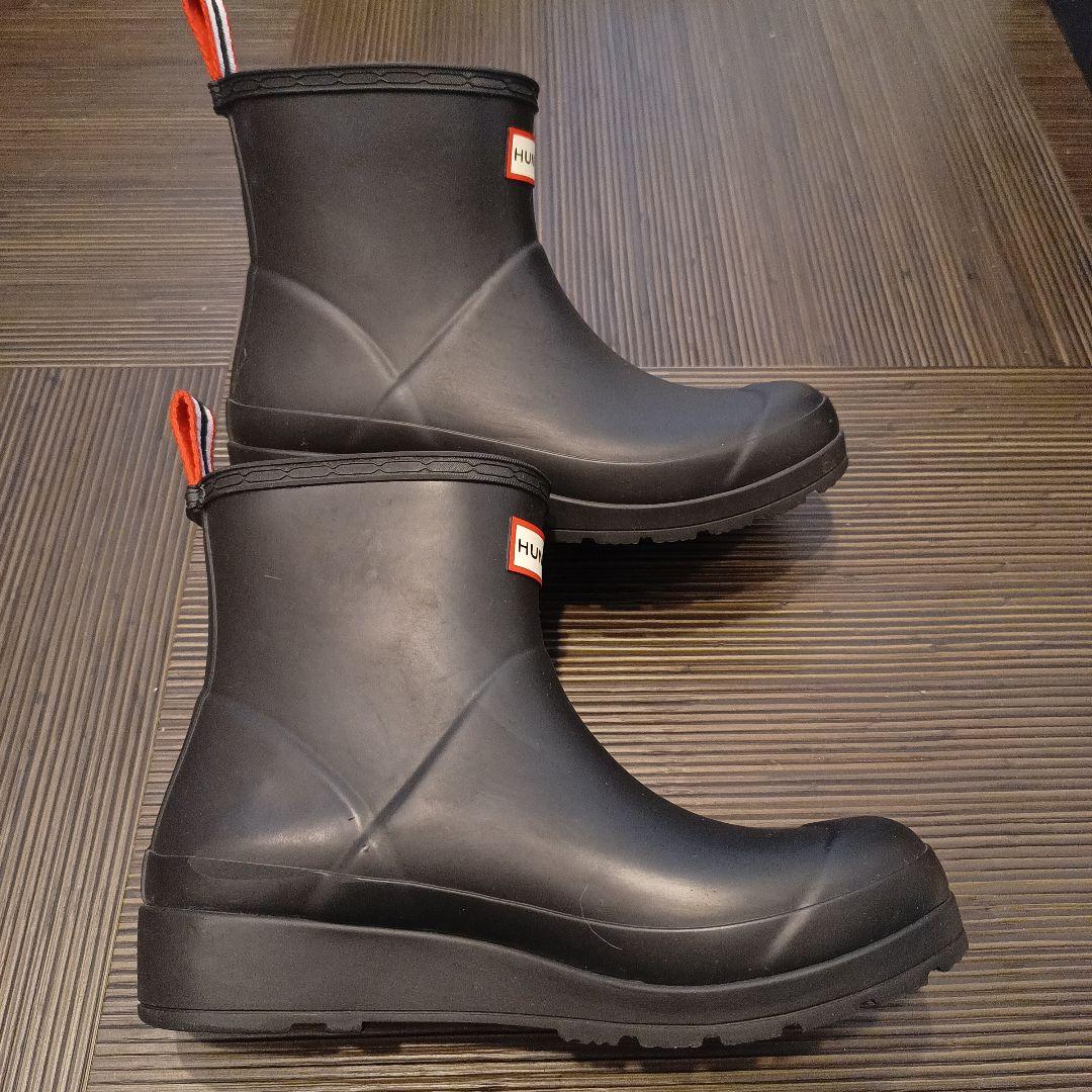 Hunter ハンター プレイ ショート ブーツ 黒 23センチ