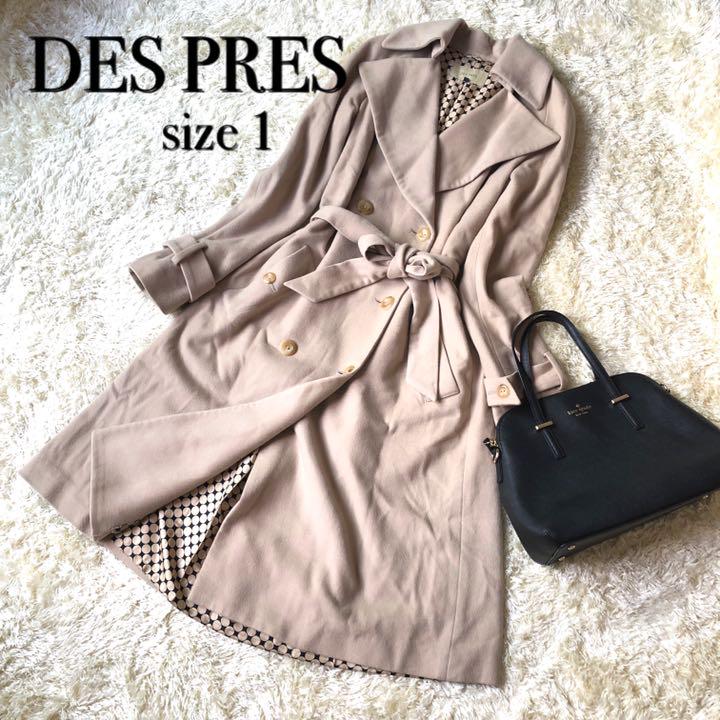 35%割引ホワイト系,S【即納】 【極美品】DES PRES デプレ カシミヤ100 ...