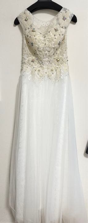 ロングドレス 結婚式にもM