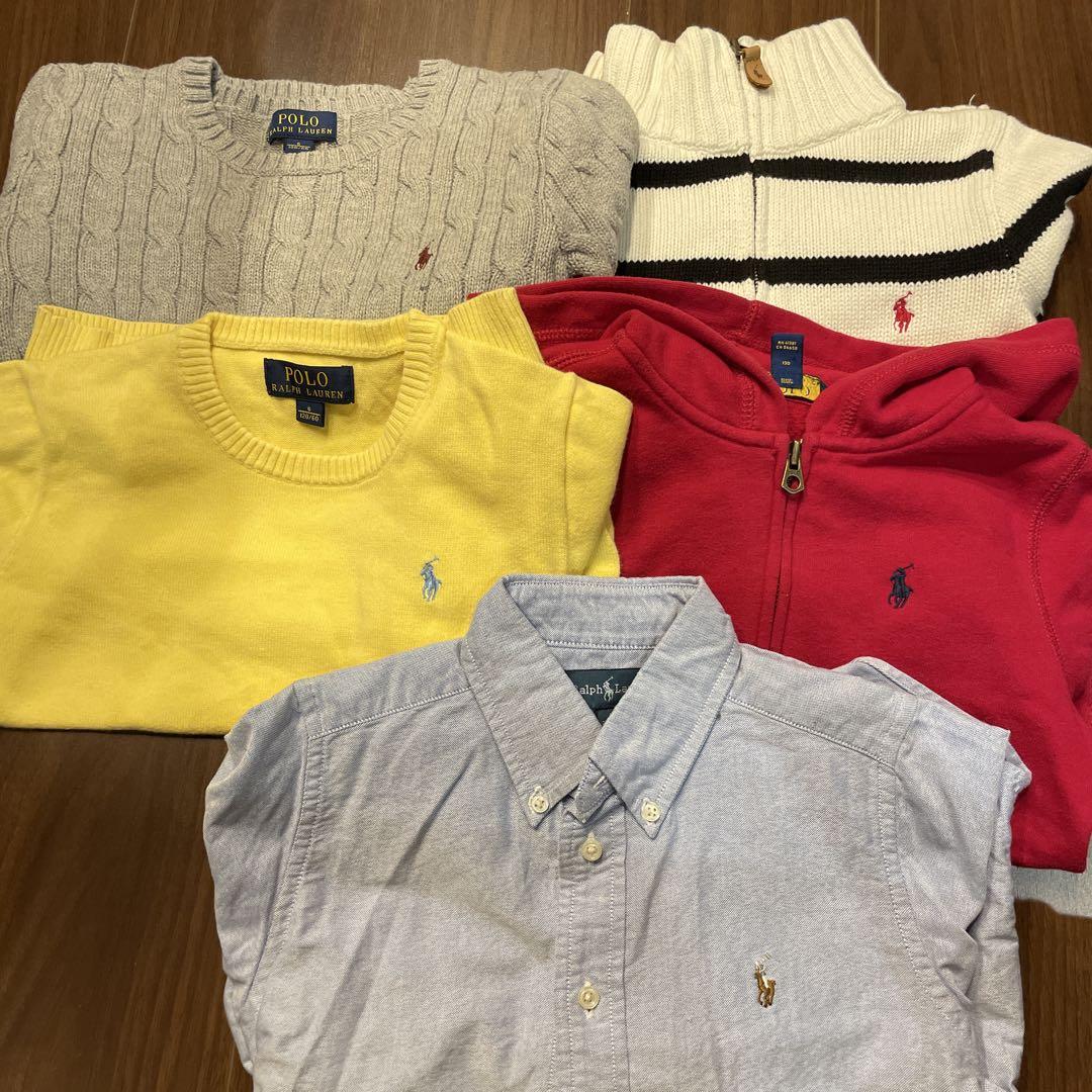 Polo セーターとシャツ セット