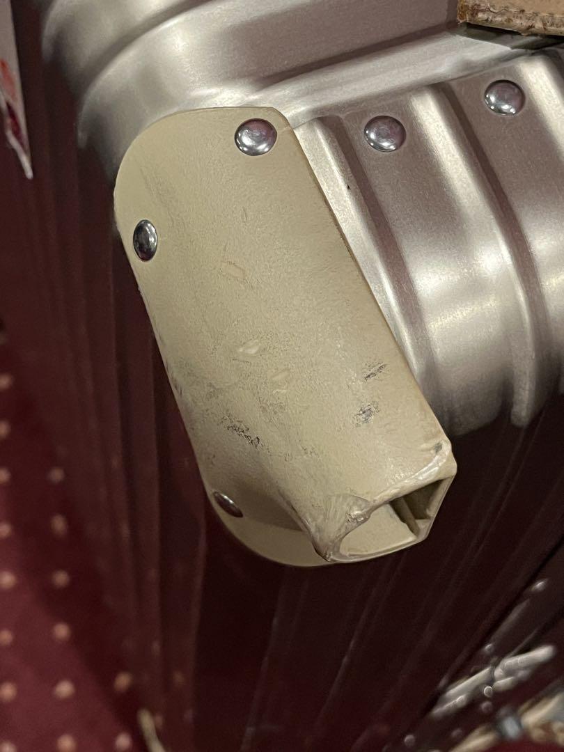RIMOWA リモワ 82L スーツケース トパーズ チタン チタニウム