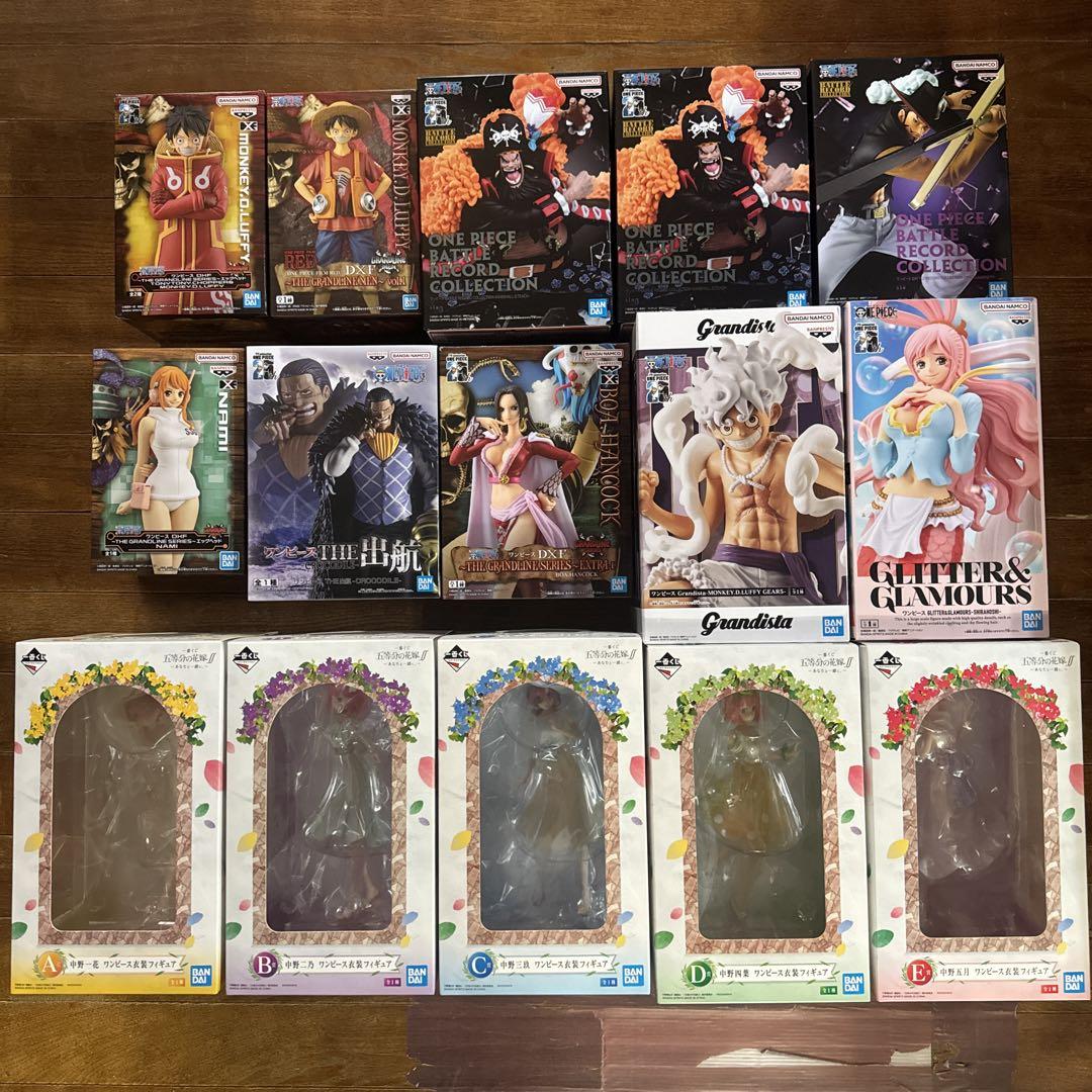 ワンピース プライズ 五等分の花嫁 一番くじフィギュア まとめ売り 15個セット