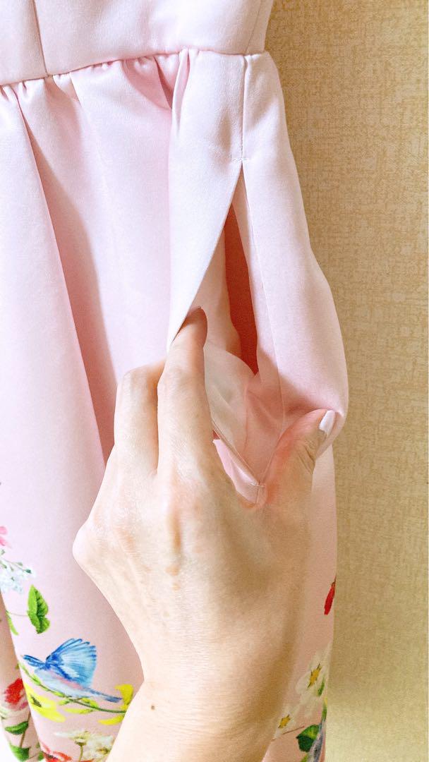新品未使用タグ付き】chesty チェスティ 青い鳥 花柄ワンピース