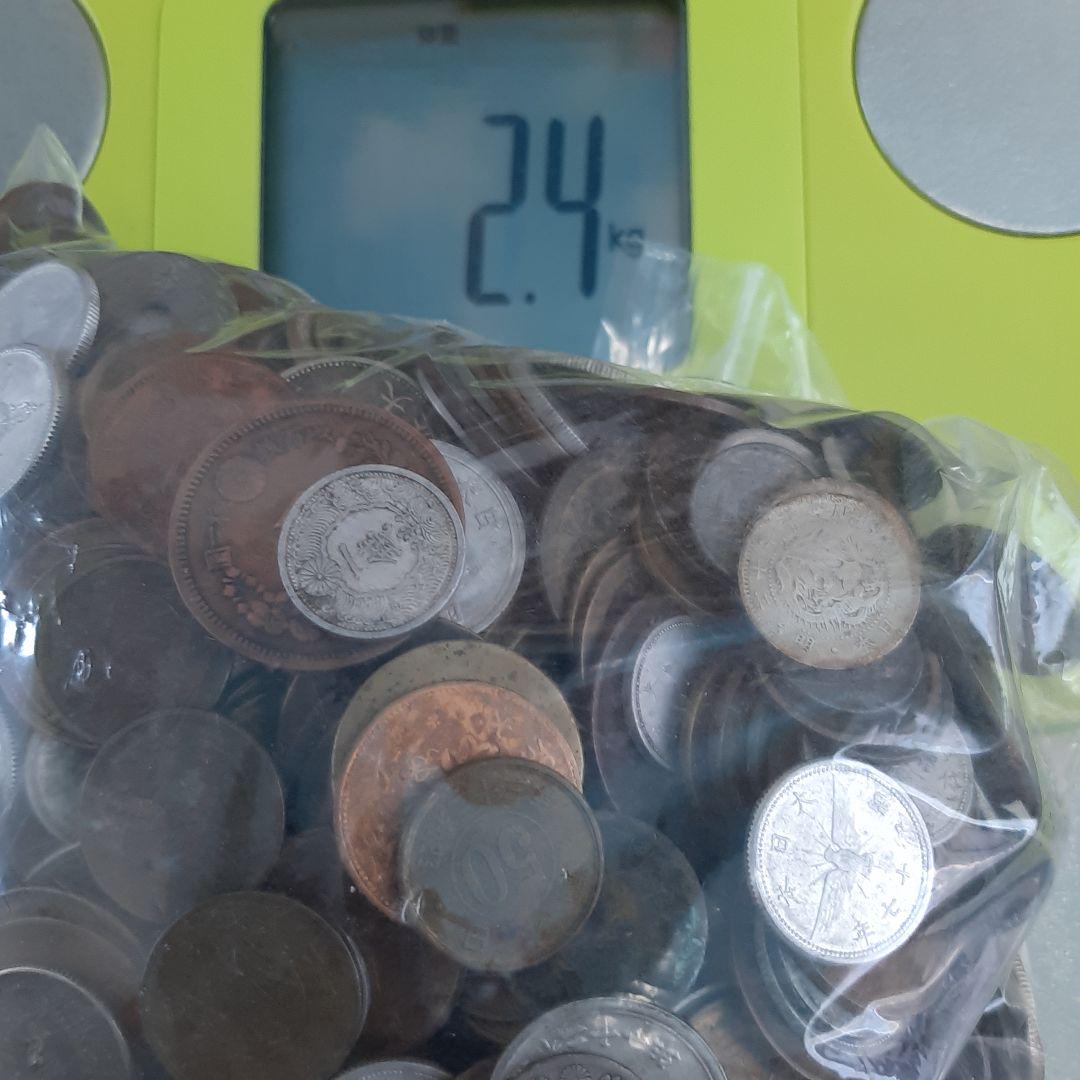 未選別処分‼️ 古銭 天保通宝 寛永通宝 約2.4kg 穴銭