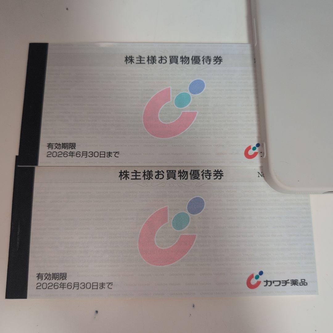 カワチ薬品　株主優待券　10000円分