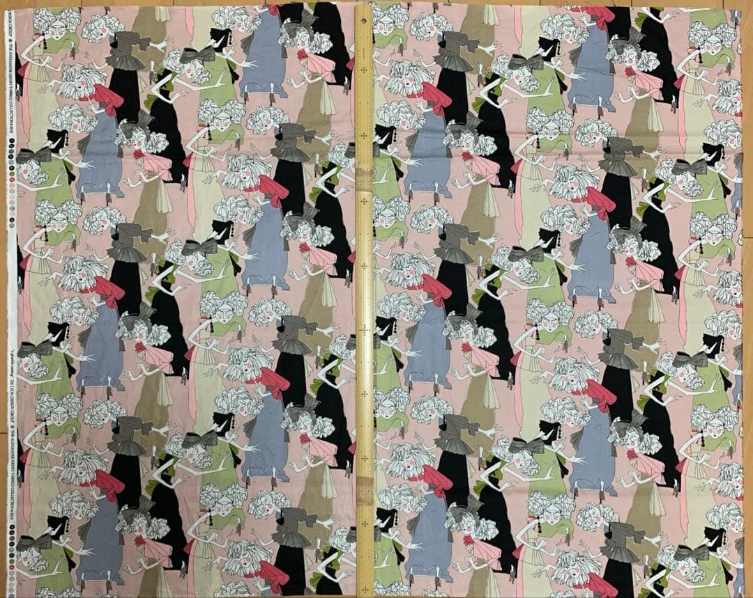 90㎝ アレキサンダーヘンリー ガストリー キャスティング ピンク 生地 NEXPOTALLINN_EU