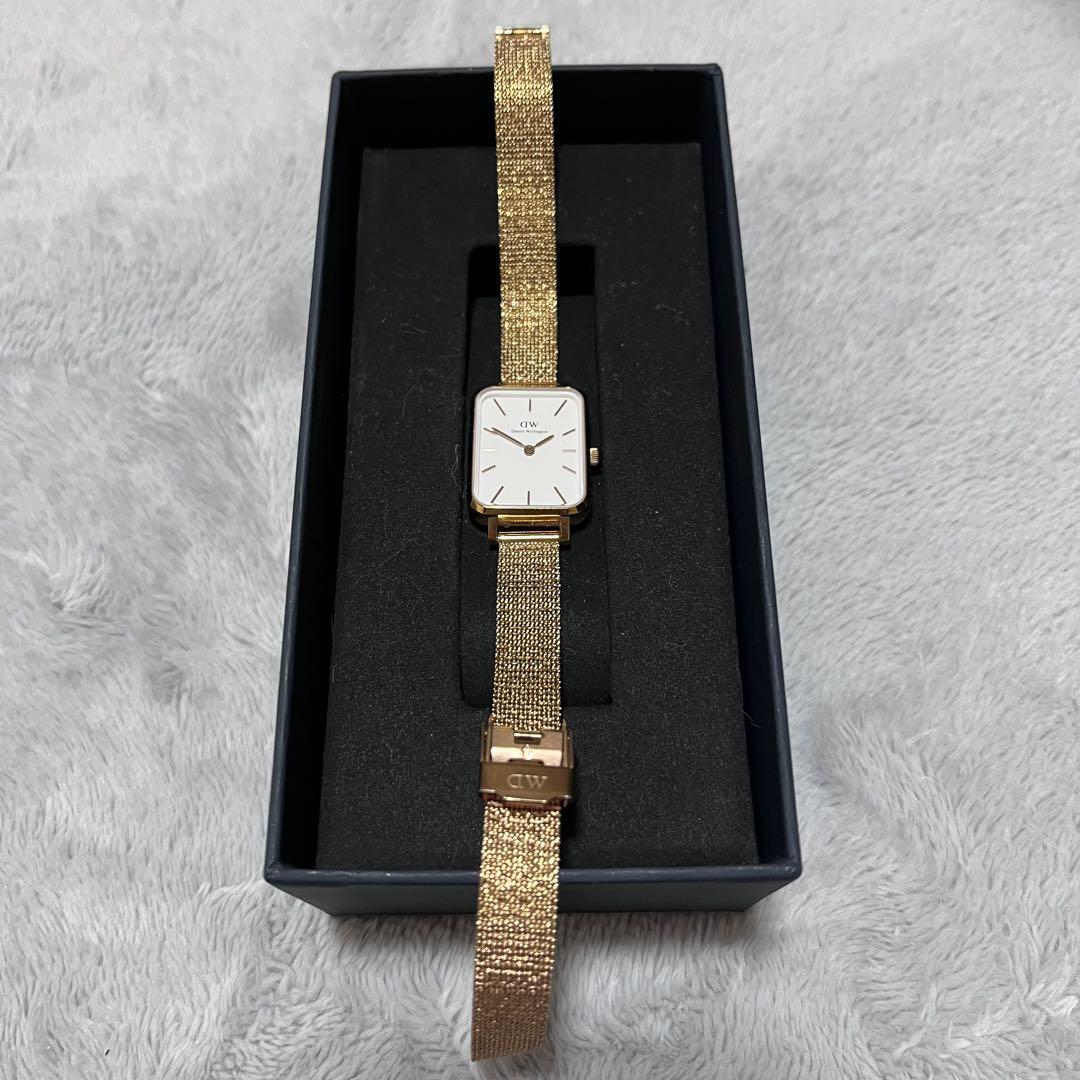 Daniel Wellington ゴールド メッシュ時計