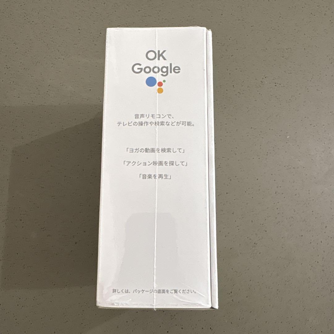未開封Google Chromecast with Google TV 4K