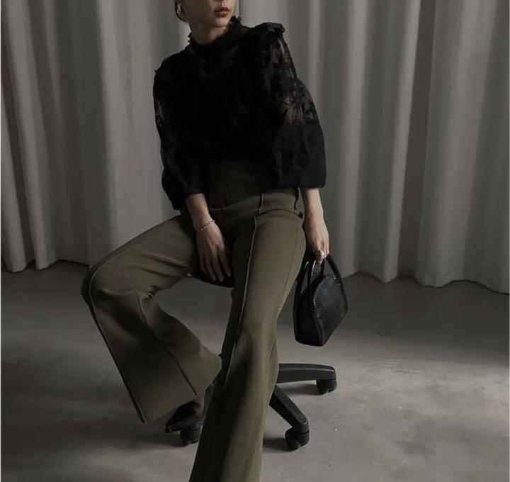 人気SALE大人気 Ameri 名古屋限定 LADY UNUSUAL LACE BLOUSE PViK9-m68822560598 低価人気SALE