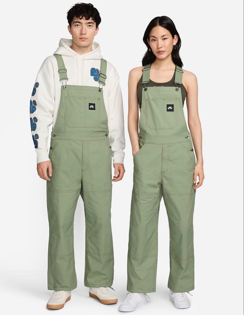 L」NIKE ナイキ SB スケートボード オーバーオール