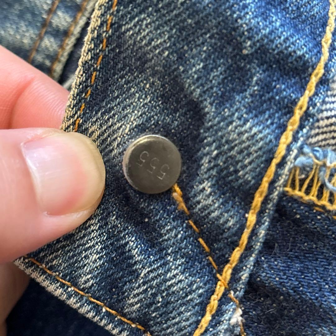 LEVI’S / 90's 501XX 555 selvedge denim