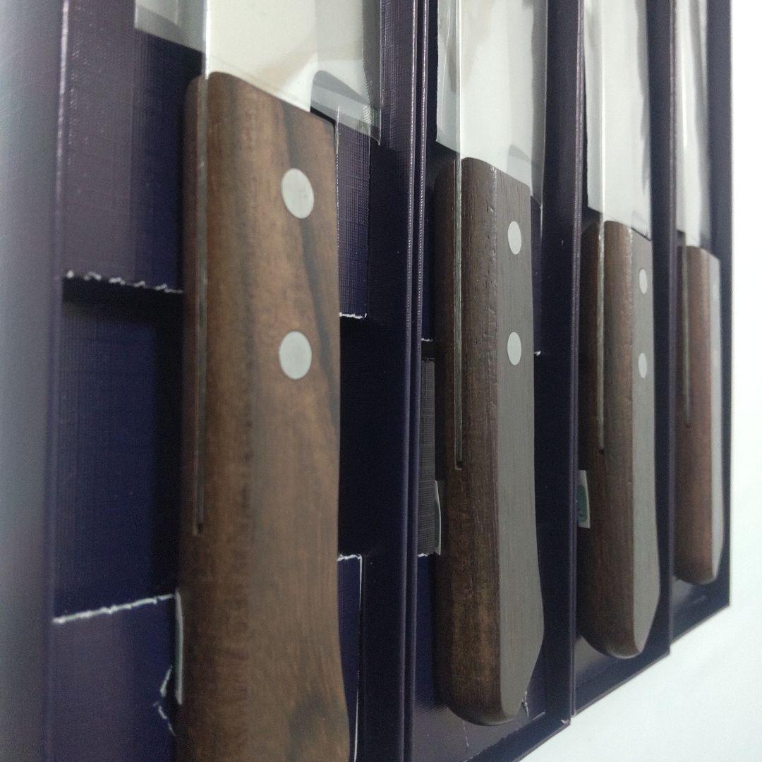 本割込　文化包丁　4本セット