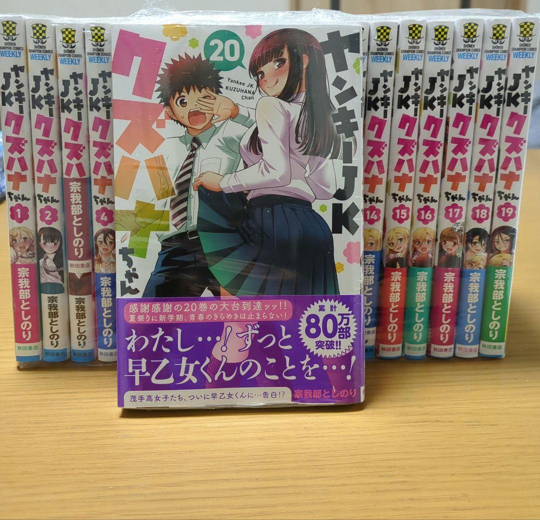 ヤンキーJKクズハナちゃん 　20巻セット