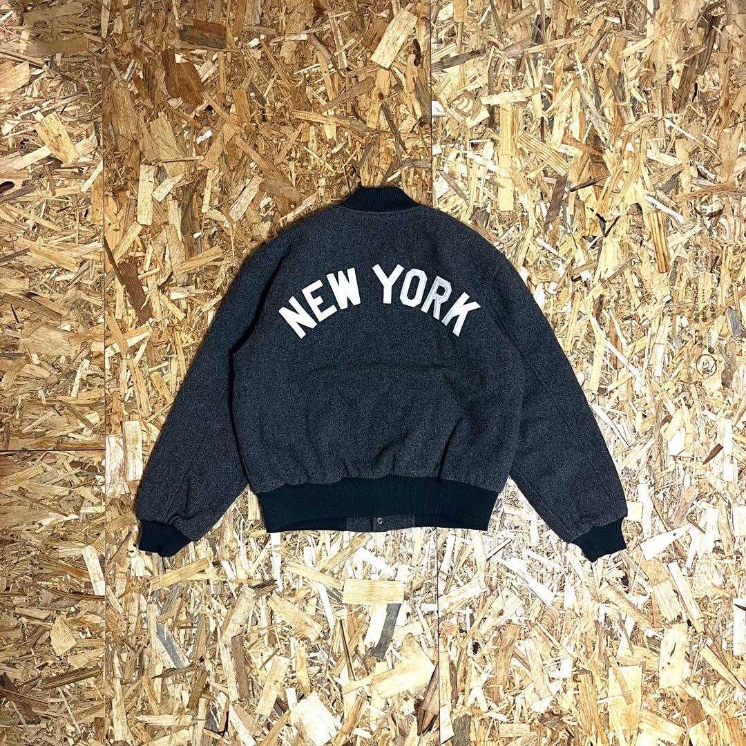 激レア】 90s USA製品 BUT WIN ヤンキース スタジャン ウール