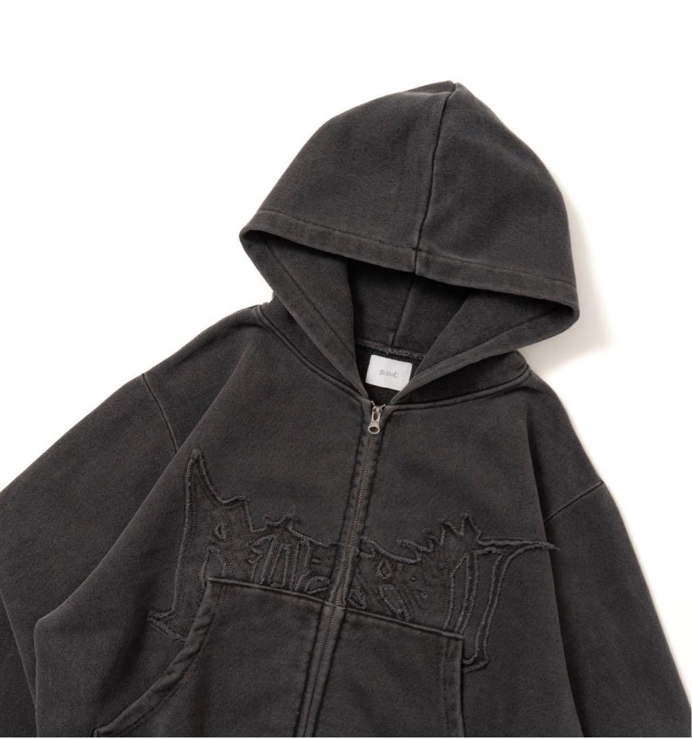 黒・Lサイズ】bless u pigment zip hoodie【最安値】