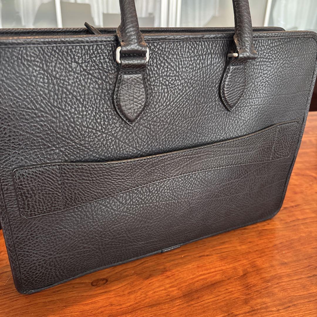BERLUTI ビジネスバッグ ブラック レザー
