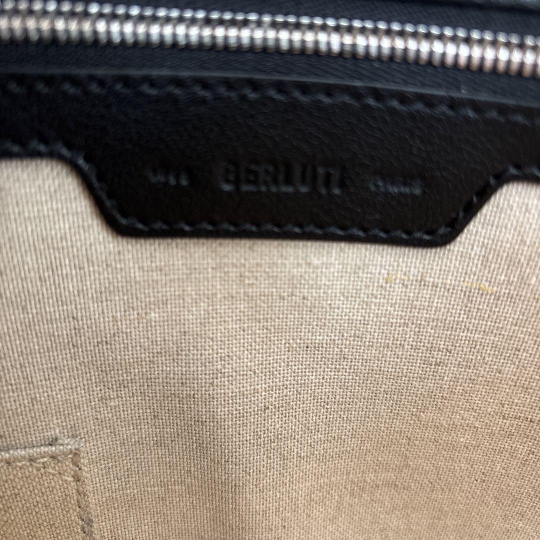 BERLUTI ビジネスバッグ ブラック レザー