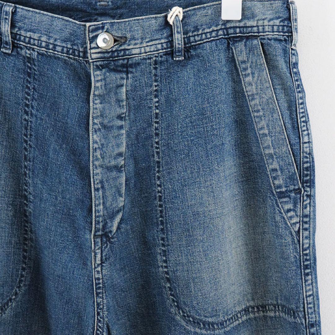 MAATEE&SONS/マーティーアンドサンズ】US NAVY DENIM PANTS