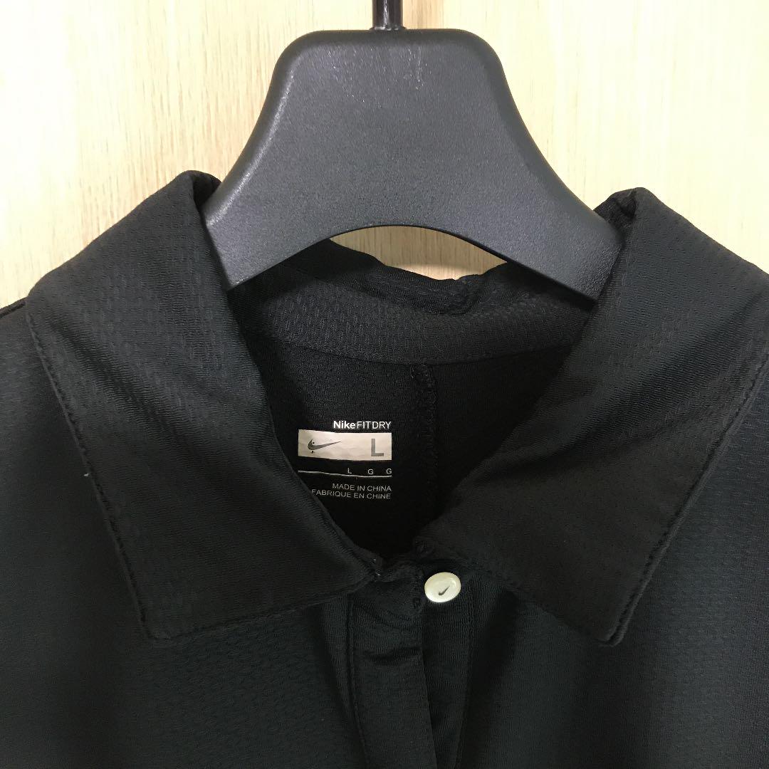 美品 NIKE ナイキ ポロシャツ レディース L 綺麗め 半袖 Tシャツ