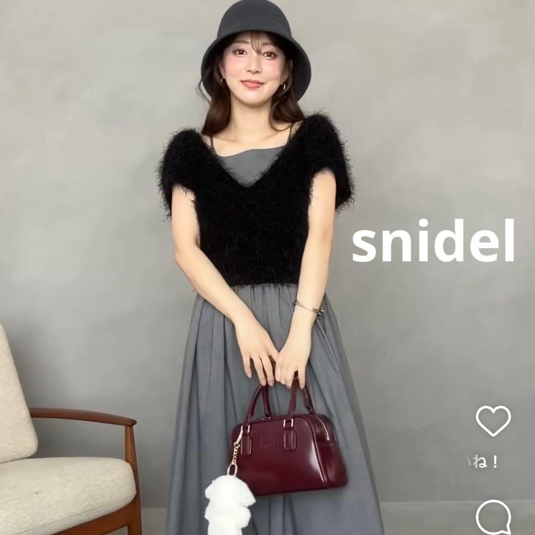 最終価格⭐️snidel ラメプルオーバーセットワンピース