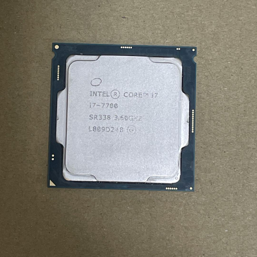 Intel core i7 7700 動作確認済み　デスクトップCPU ジャンク Intel Core i7 7700 中古動作品｜Yahoo!フリマ（旧PayPayフリマ）