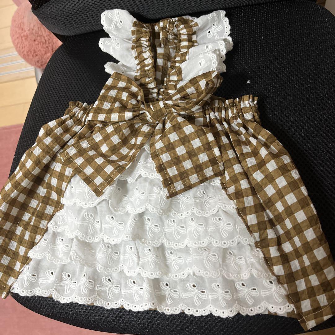 リトル犬服ハンドメイドワンピース リトル様専用犬服ハンドメイドワンピース