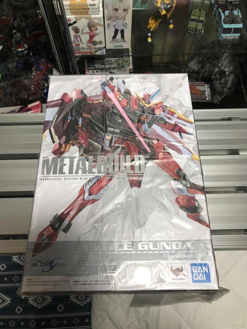 L BUILD ジャスティスガンダム　新品・未開封B BANDAI METAL BUILD ジャスティスガンダム オークション比較