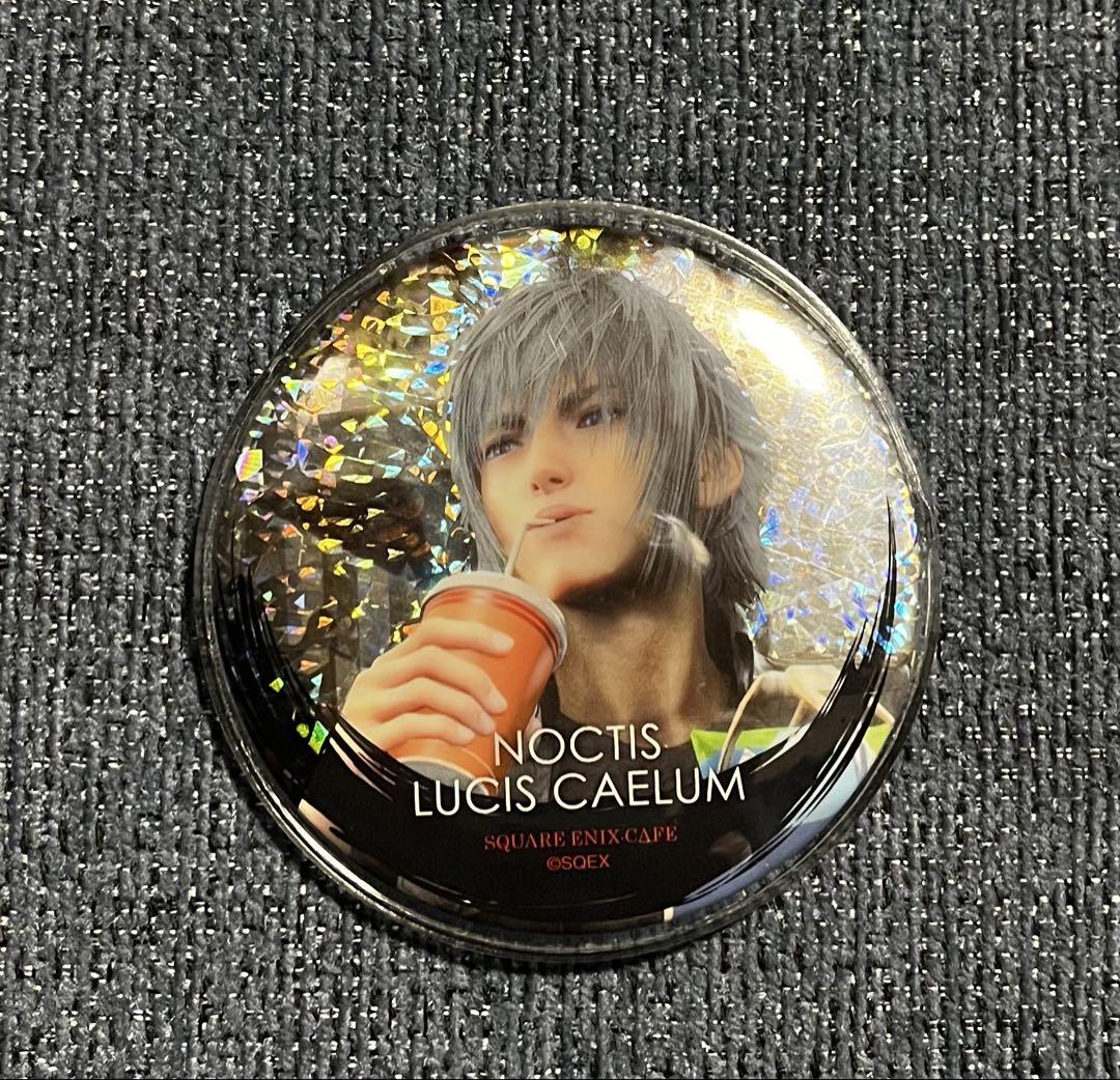 ファイナルファンタジー 15 ff15 スクエニカフェ 缶バッジ