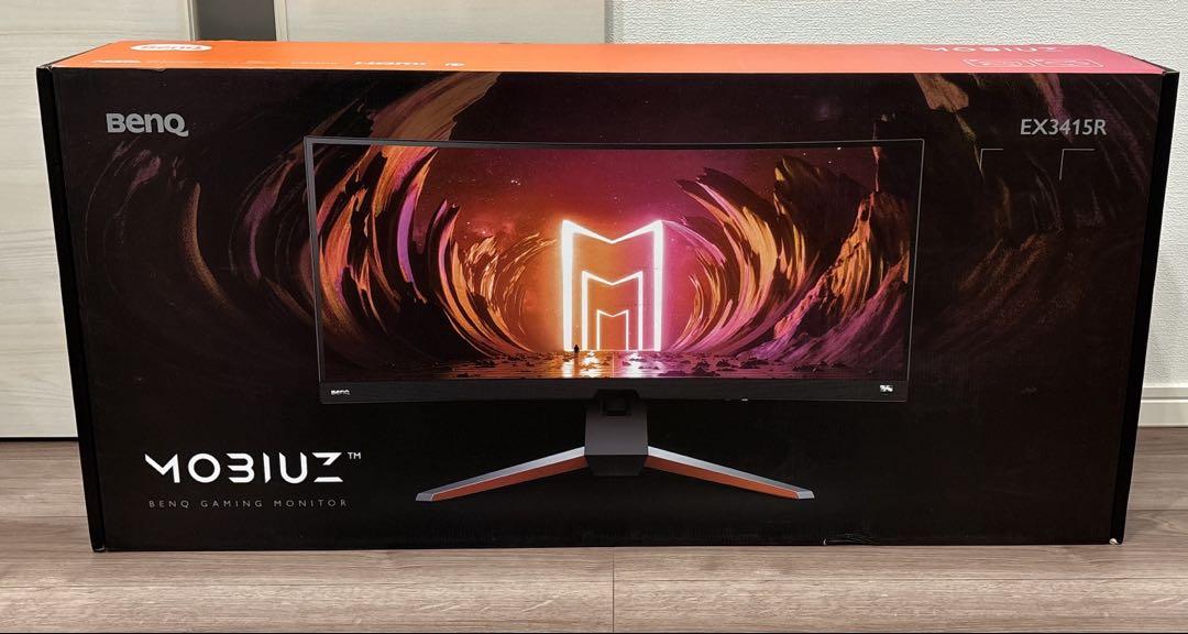 BenQ MOBIUZ EX3415R ウルトラワイド湾曲ゲーミングモニター