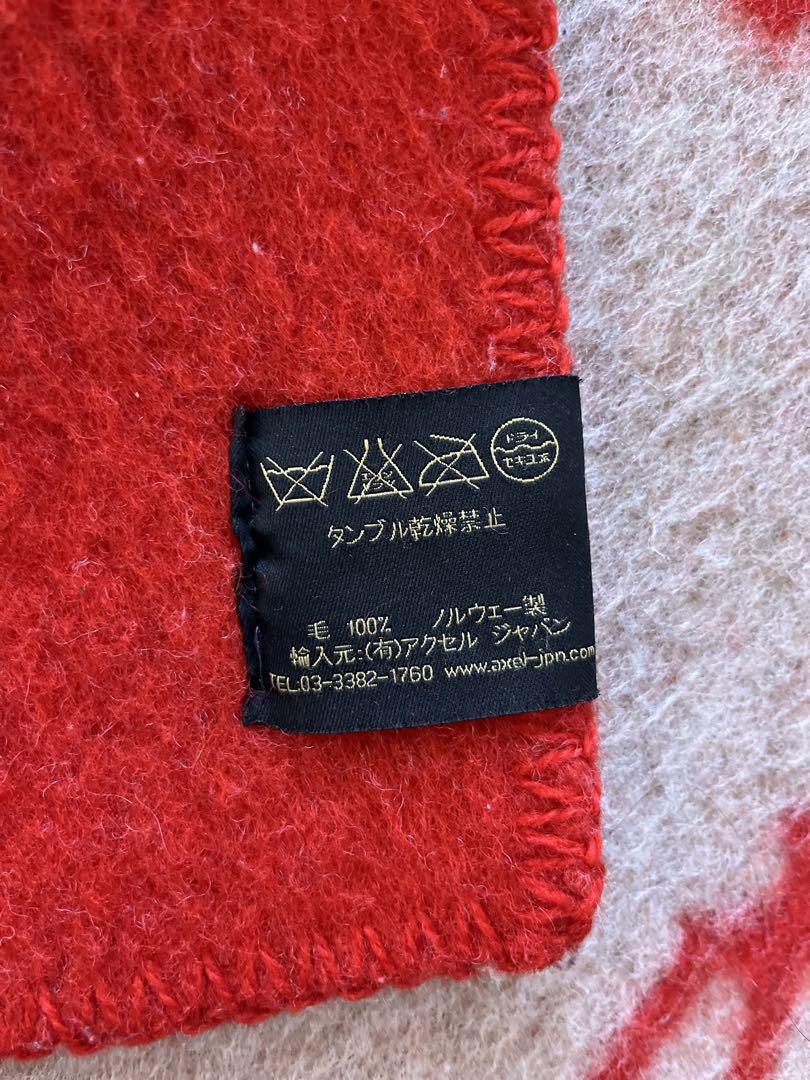 大判 Roros Tweed トナカイ柄ブランケット(TOMWOOD×ROROS TWEED 大判 Roros Tweed トナカイ柄ブランケット(TOMWOOD×ROROS TWEED