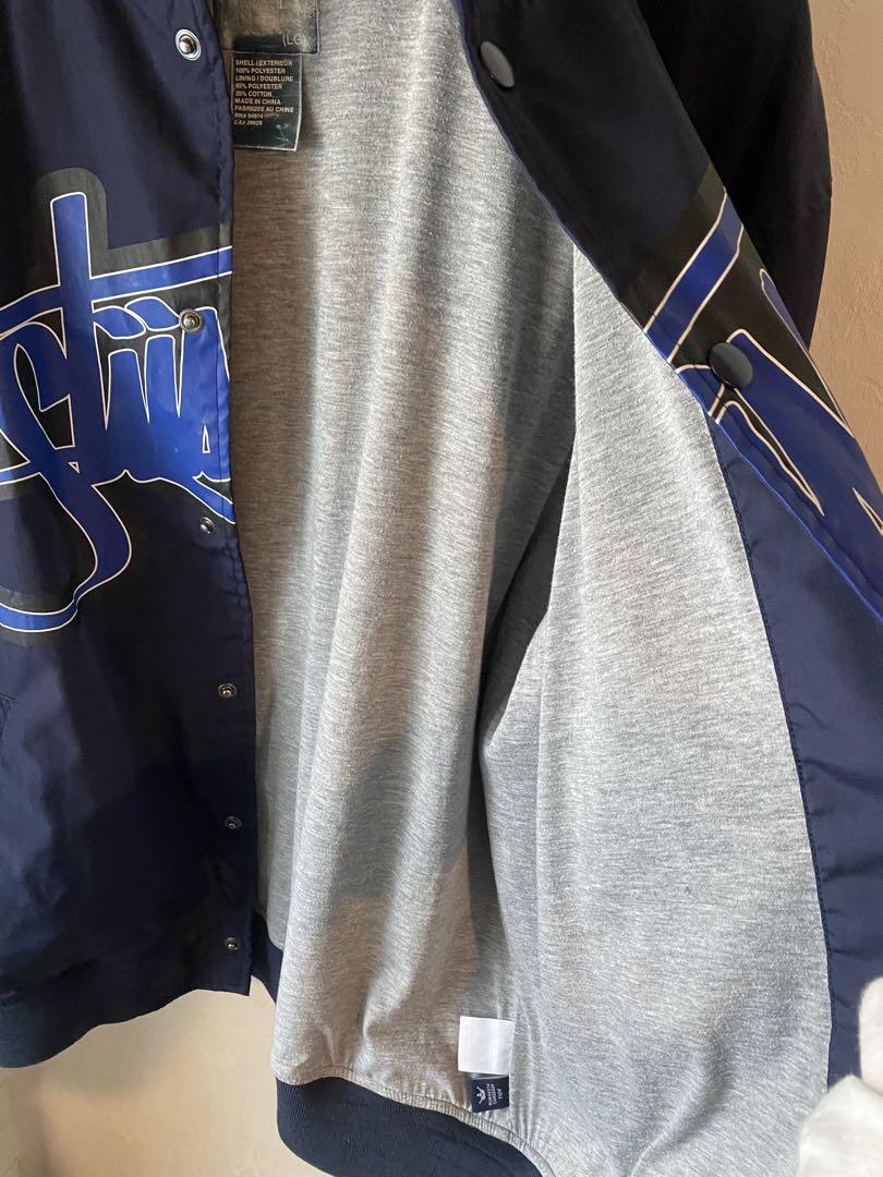 美品 90s〜 OLD STUSSY 紺タグ スタジャン ドジャース LA