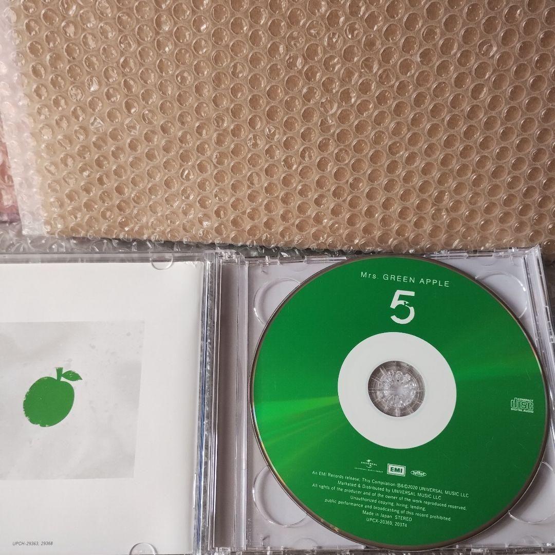 5 初回限定盤 CD+DVD Mrs.GREEN APPLE 5 [初回限定盤][CD][+DVD] - Mrs. GREEN APPLE - UNIVERSAL