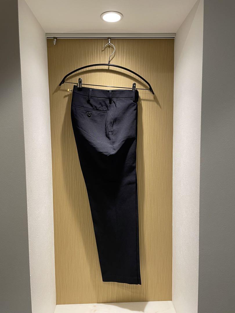 【一度のみ使用】UNIQLO 感動ジャケット・パンツXS 69ネイビー