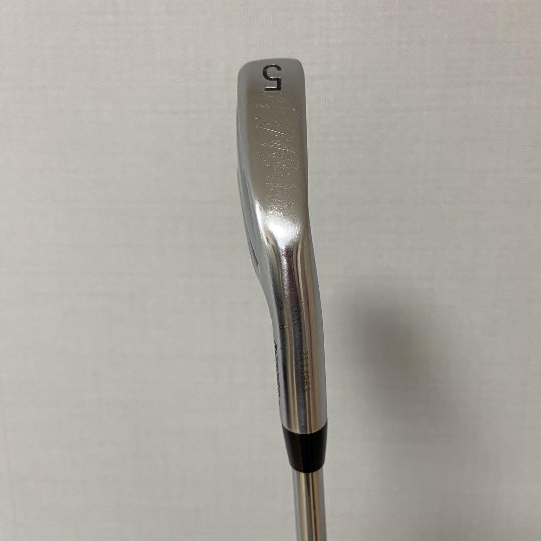 T100S 5番アイアン 純正スチールシャフト　モーダス115 フレックスS