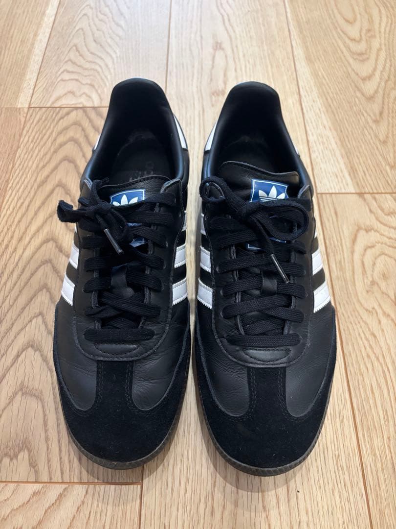 adidas Samba ブラック/ホワイト 28CM