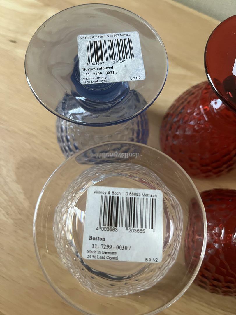 Villeroy & Boch Boston ワイングラス 4個