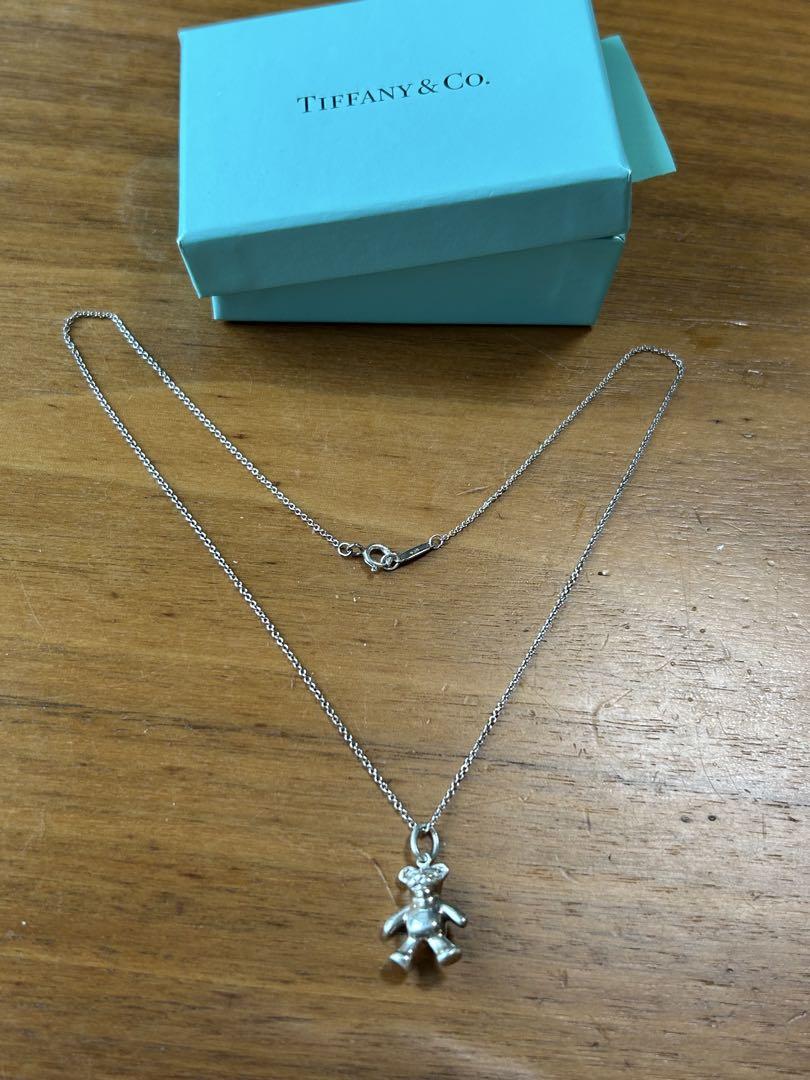 ティファニー テディ ベア シルバー ネックレス RP11 TIFFANY & Co. ネックレス テディベア シルバー 925