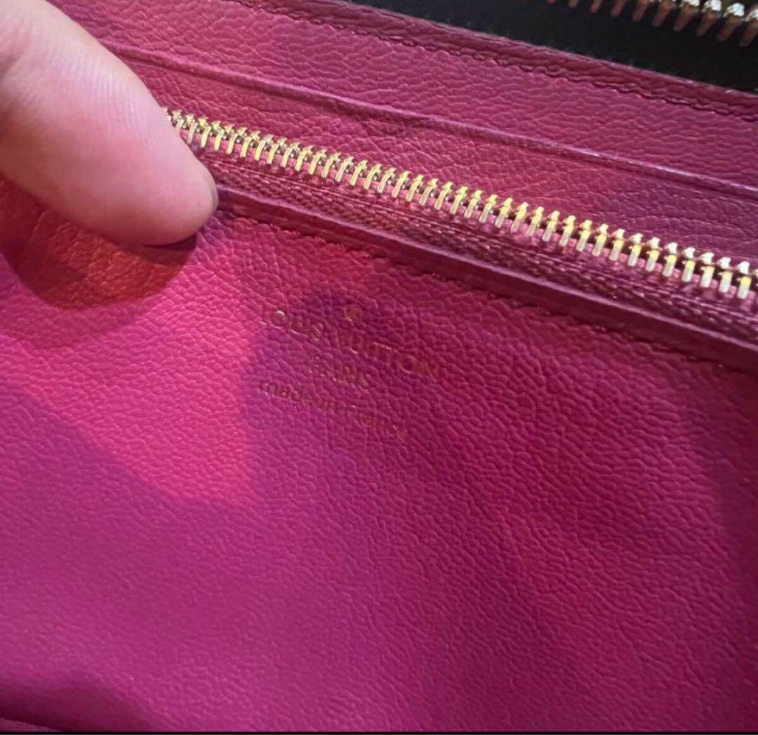 bタ　LOUIS VUITTON ジッピー・ウォレット_モノグラム・アンプラント