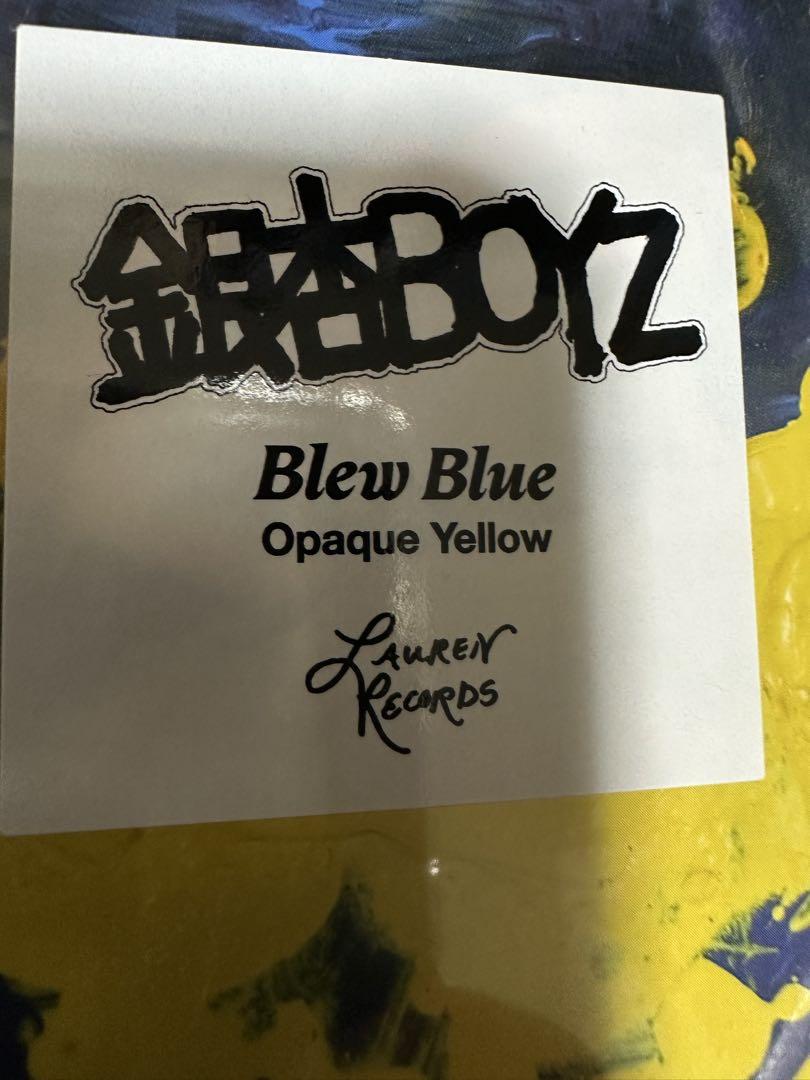 銀杏BOYZ「ぶるぶる（YELLOW VINYL）」12インチ アナログレコード