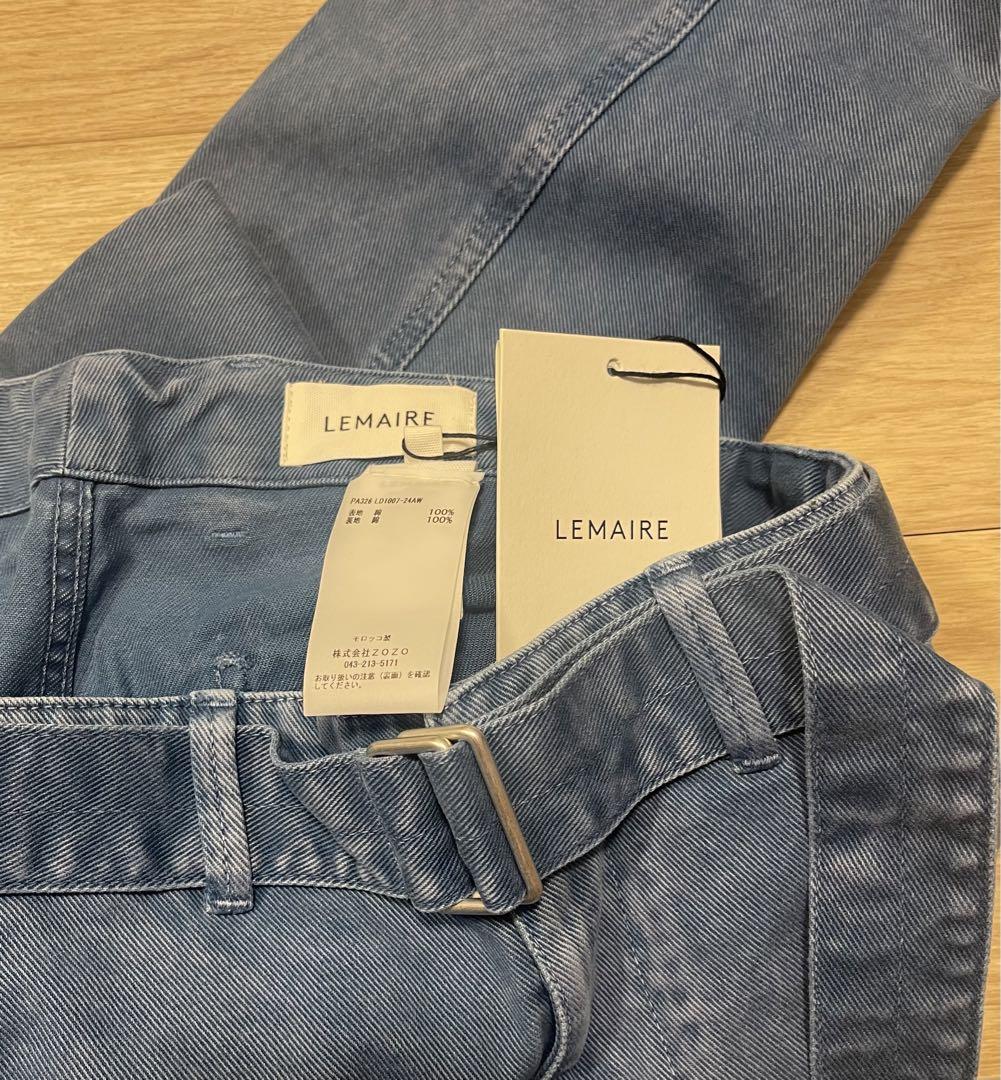 新品　LEMAIRE ルメール　TWISTED BELTED PANTS パンツ