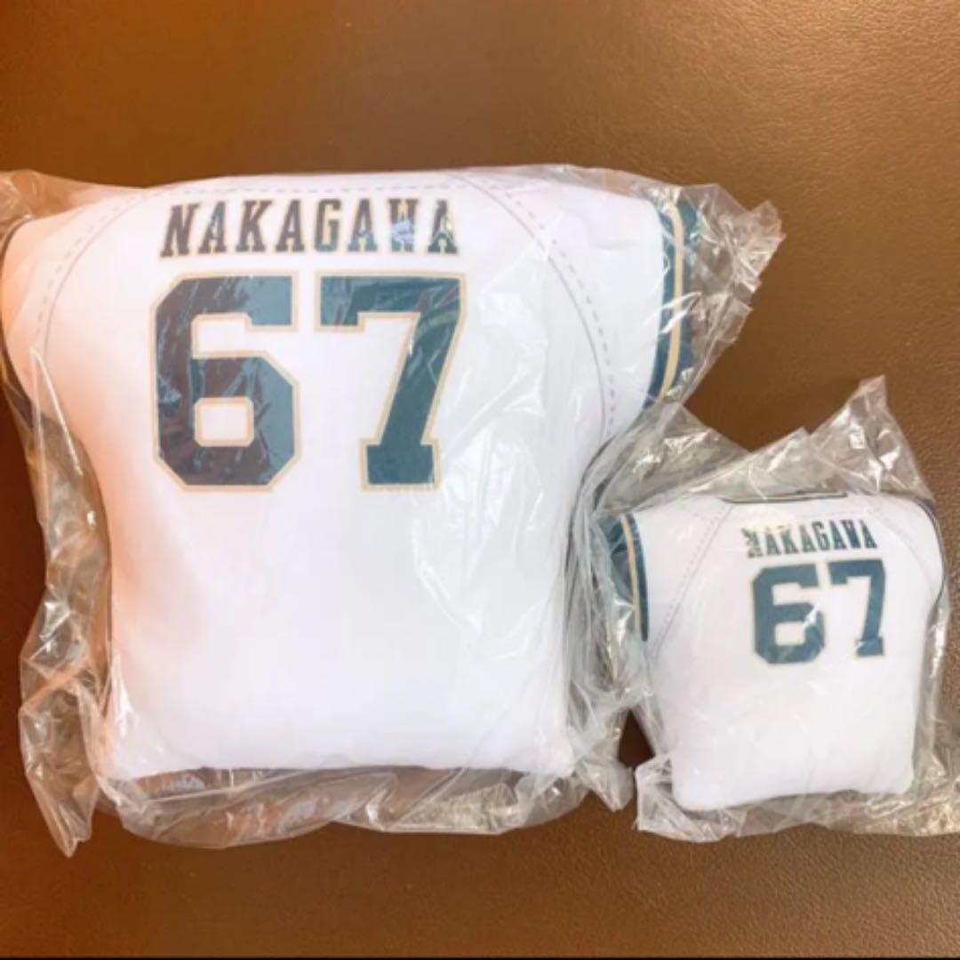 ふわふわクッション大2点／オリックス67番中川圭太 ふわふわクッション大2点／オリックス67番中川圭太