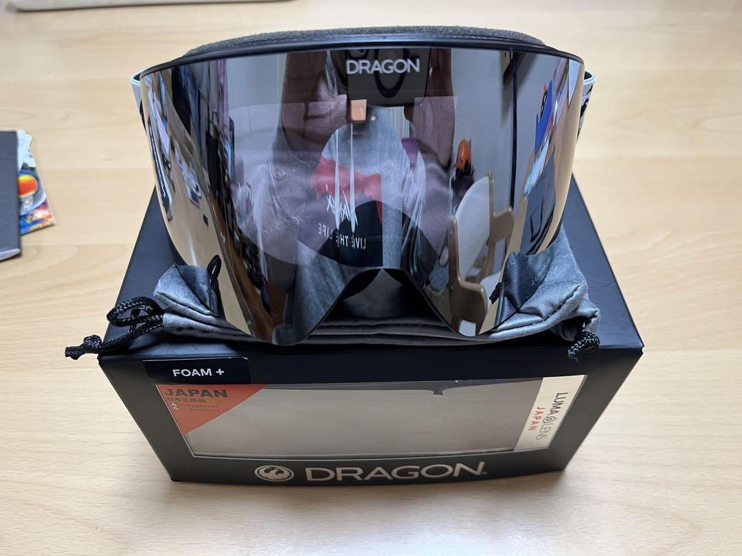 DRAGON ドラゴン ゴーグル PXV CLASSIC ASH ルーマレンズ