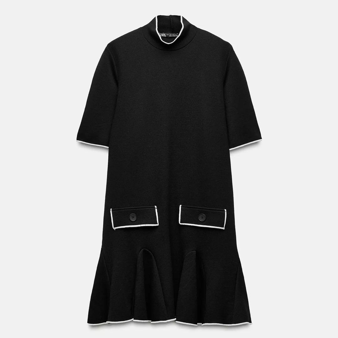 ZARA ザラ　ゴデットショートワンピース