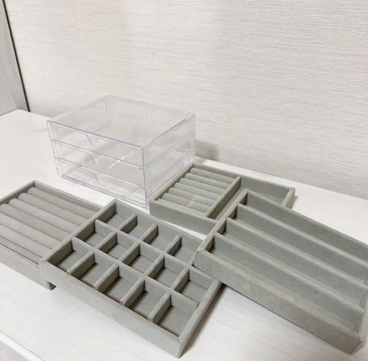 激安通販 ダイソー アクセサリートレイ 無印良品 クリアケース 収納 ケース/ボックス 激安通販 ダイソー アクセサリートレイ 無印良品 クリアケース 収納 ケース/ボックス