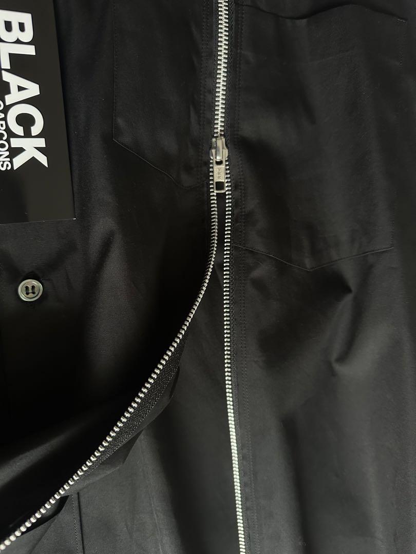 24AW新品未使用 black comme des garcons ジップシャツ 画像4