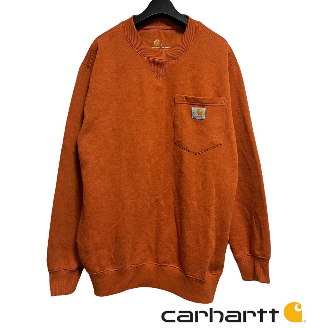 carhartt /カーハート 長袖スウェットトレーナー Lサイズ m792