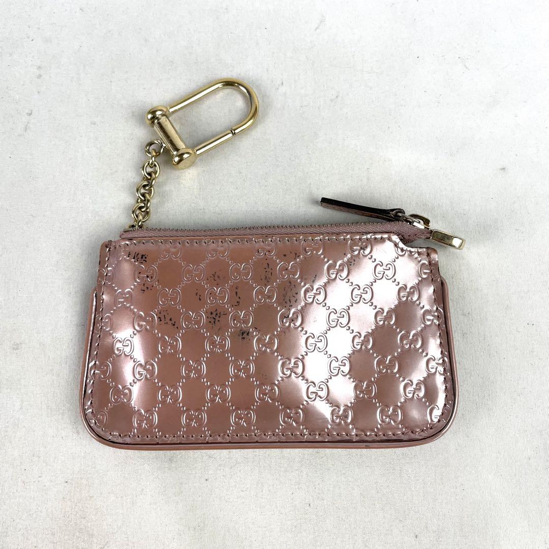 極美品　GUCCI グッチ キーケース　小銭入れ　コインケース　GG柄 GUCCI グッチ コインケース 小銭入れ 小物入れ ミニパック GG柄