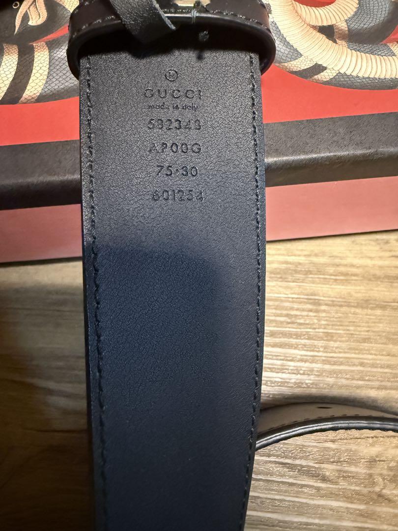 GUCCI 黒ベルト GGロゴ 75/30 レア物 GUCCI 黒ベルト GGロゴ 75/30 レア物 - メルカリ