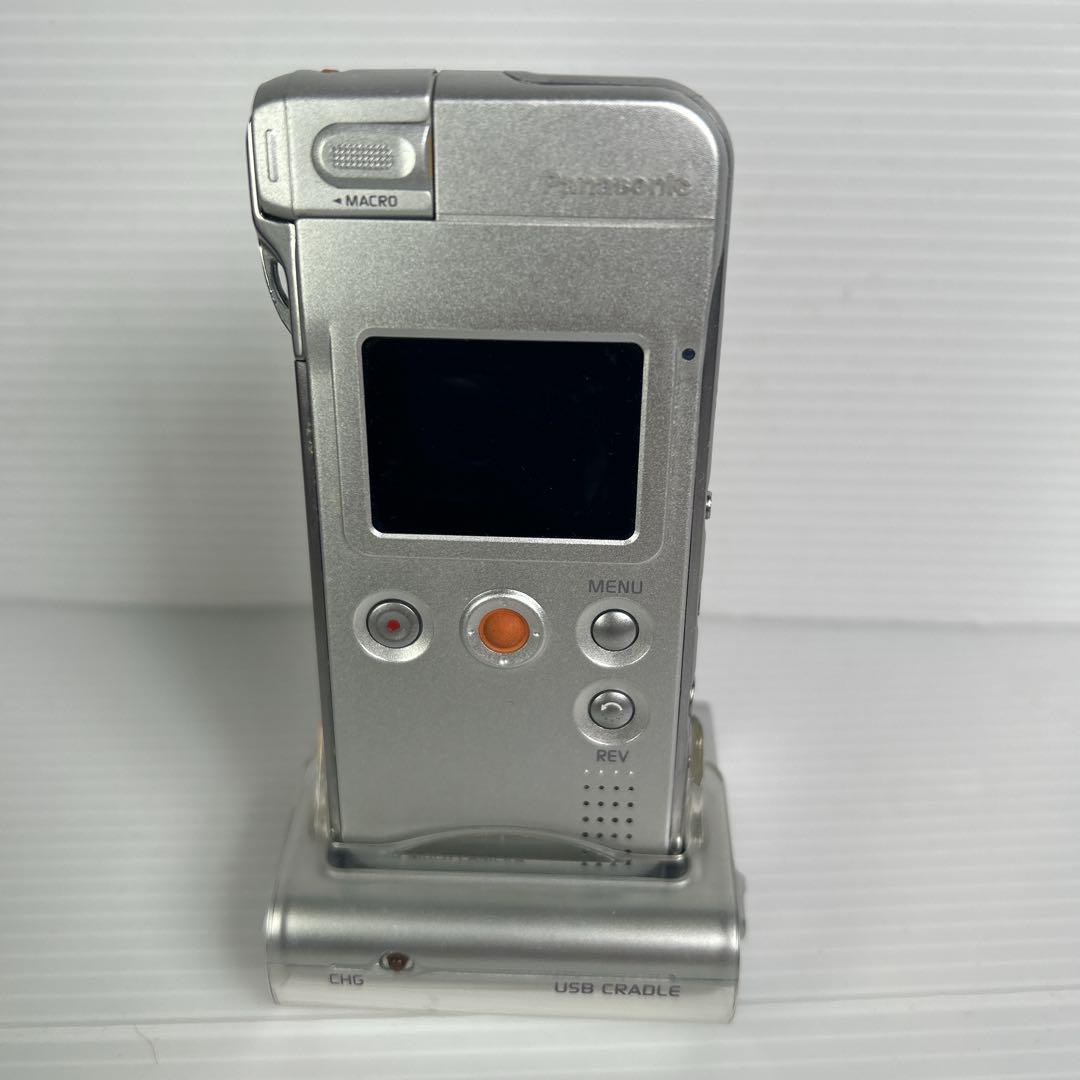 箱付【Panasonic】D-snap SV-A10 マルチカメラ (シルバー)