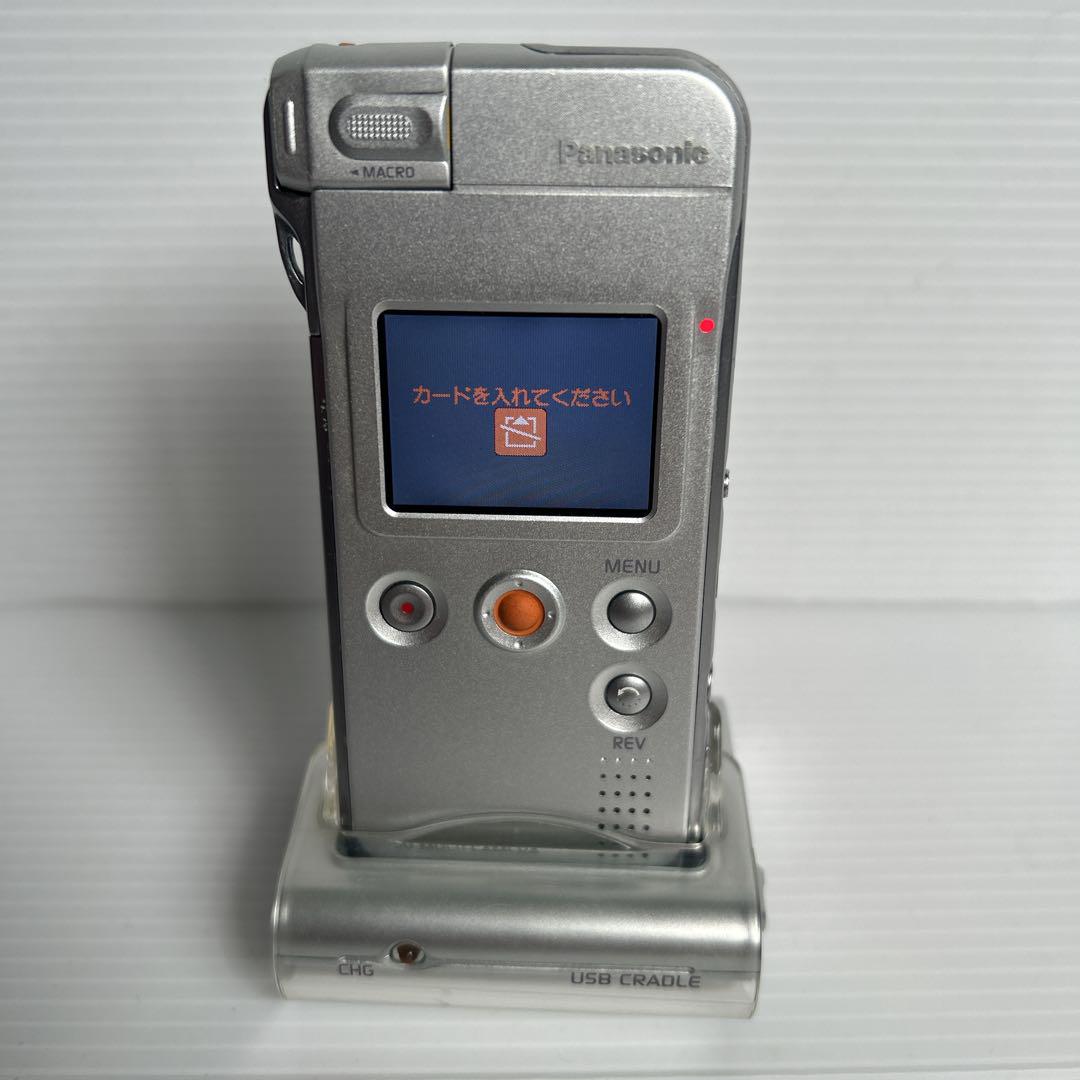箱付【Panasonic】D-snap SV-A10 マルチカメラ (シルバー)